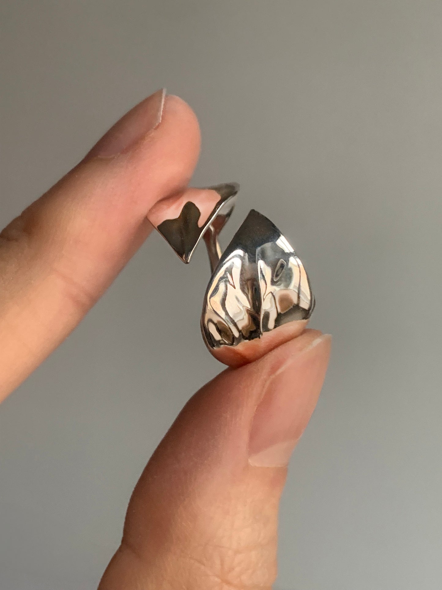 Leaf Ring Silver